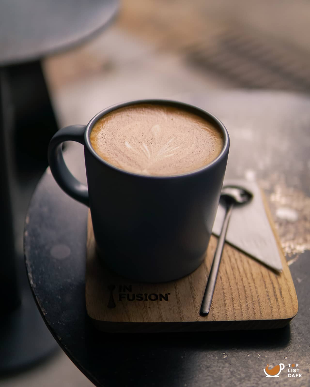 latte cafe tại Infusion